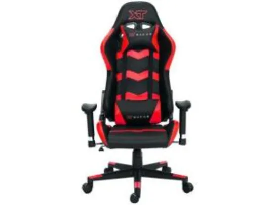 [Cliente Ouro] Cadeira Gamer XT Racer Reclinável - Preto e Vermelha Speed Series XTS140 - R$ 854