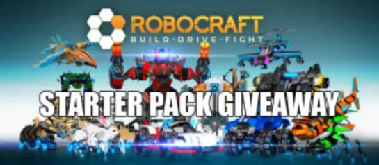 Robocraft Starter Pack Steam Key Grátis (Leia Descrição)
