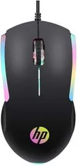 MOUSE HP LED MULTICORES, PRETO USB, 1000 DPI - M160 | R$43