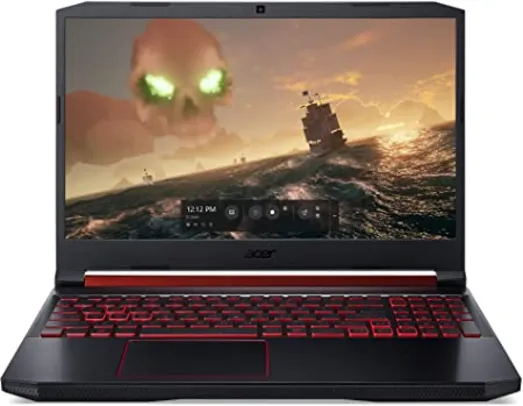 (AME+APP) Notebook Gamer Acer Aspire Nitro AMD R5 8GB (GeForce GTX1650 4GB) + 256GB SSD | R$4533