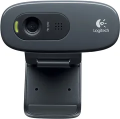 WebCam Logitech C270 HD 3MP - 720p | R$ 153