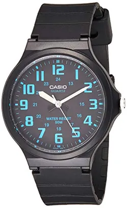 Relógio Masculino Casio Analógico Mw2402Bvdf - Preto R$99
