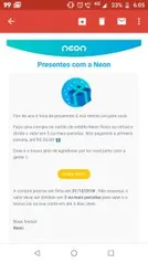 R$30 OFF em uma Compra no Cartão Neon