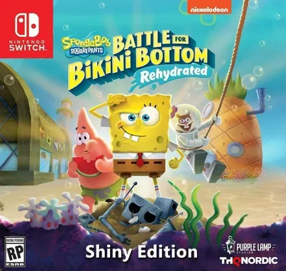 Foto do produto Spongebob Squarepants: Battle For Bikini Bottom Rehydrated Shiny Ed. - Switch