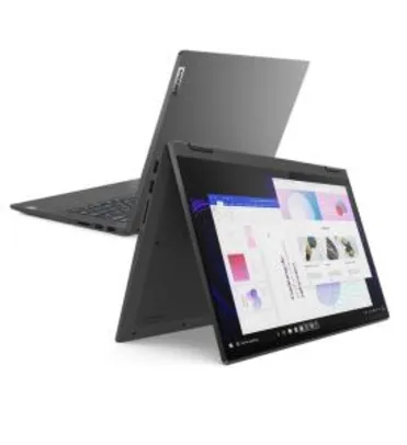 [AME] Notebook Lenovo IdeaPad Flex 5i Intel Core i5 1035G1 14" 8GB SSD 256 GB Touchscreen | R$4119
