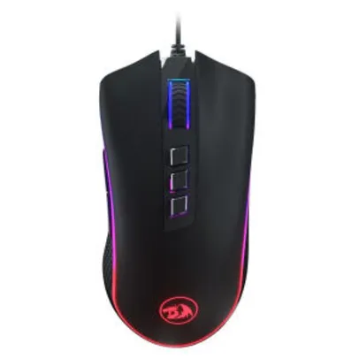 Mouse Gamer Redragon Rgb King Cobra Fps 3360 M711-fps R$164