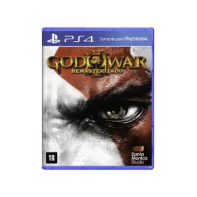 Game God Of War III Remasterizado PS4 - R$26,17