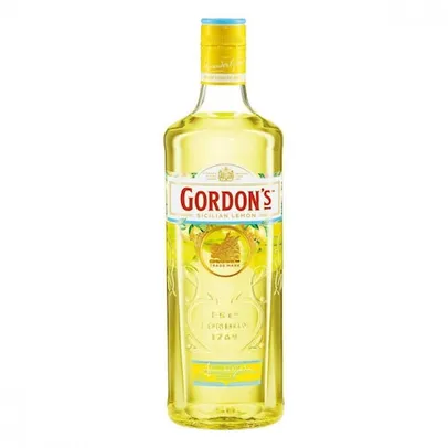 Gin London Dry Sicilian Lemon Gordon s Garrafa 700 ml