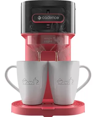 Cafeteira Elétrica Single Up Caf230 Vermelha E Preta Cadence Cor Preto e Vermelho 110V