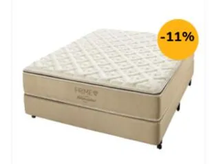 Cama Box casal + Colchão - Americanflex Prime - Molas ensacadas