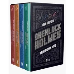 [Selecionados] Box Livro Sherlock Holmes - 4 Volumes Capa dura | R$56