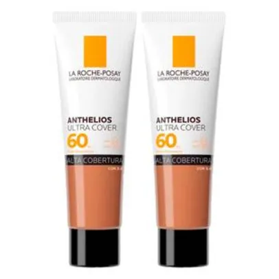 La Roche-Posay Anthelios Ultra Cover Kit com 2 Unidades  Protetor Solar Facial Com Cor FPS60 5.0  30g