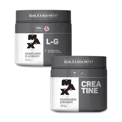 Kit Tati Cariani - Creatina 300g + Glutamina 300g