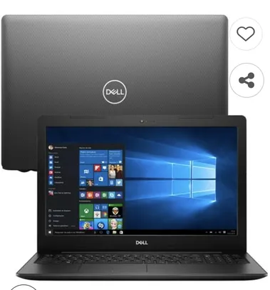 Notebook Dell Core i5-8265U 8GB 256GB SSD Placa de Vídeo 2GB Tela 15.6” | R$4157