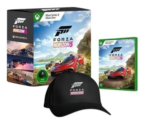 Jogo Forza Horizon 5 Ed Exclusiva Bundle Xbox One E Series X