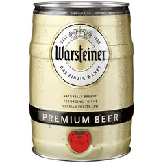 Cerveja Warsteiner Premium Beer Barril 5 Litros