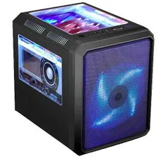 Gabinete Microcraft CG-01RC Preto K-Mex | R$194