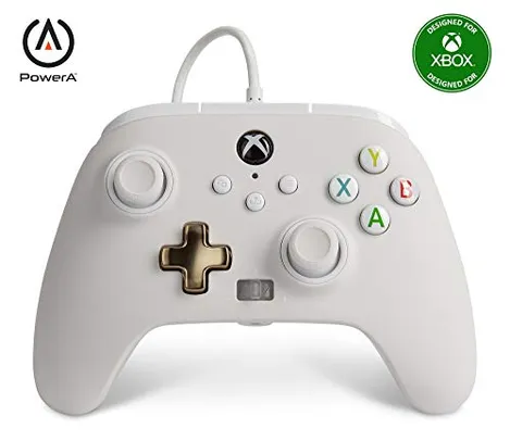 PowerA Enhanced Wired Controller for Xbox - Mist, Gamepad, Wired Video Game Controller, Gaming Contr