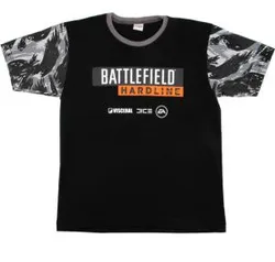 Camisa Battlefield Hardline - Gola Cinza