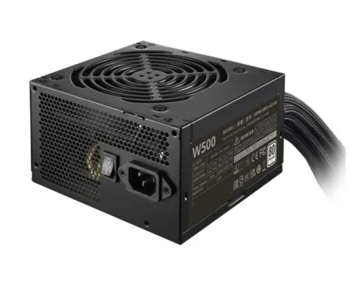 Fonte Cooler Master Elite Nex White 500 500W 80 Plus White PFC Ativo Preto - MPW-5001-ACAW-BB1