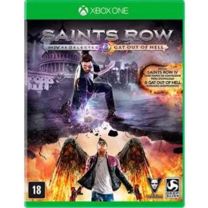Saints Row IV Re-Elected + Gat Out Of Hell - Xbox One - R$19,99