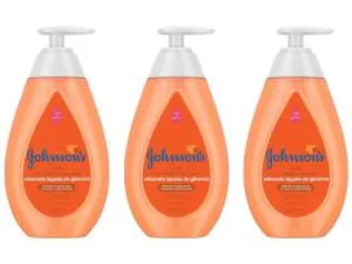 Kit 3 Sabonetes Líquido Johnsons Baby - Da cabeça aos Pés 400ml | R$ 36