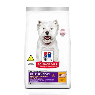 Ração Hill's Science Diet para Cães de Pele Sensível Pedaços Pequenos 6kg