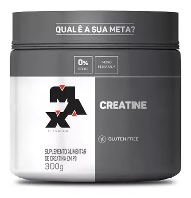 Creatina 300g Max Titanium Original