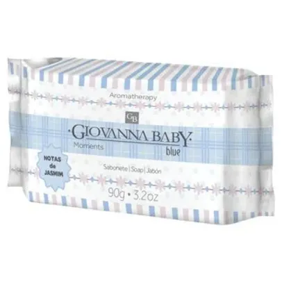 Sabonete Barra Giovanna Baby Azul Notas De Jasmim 90g