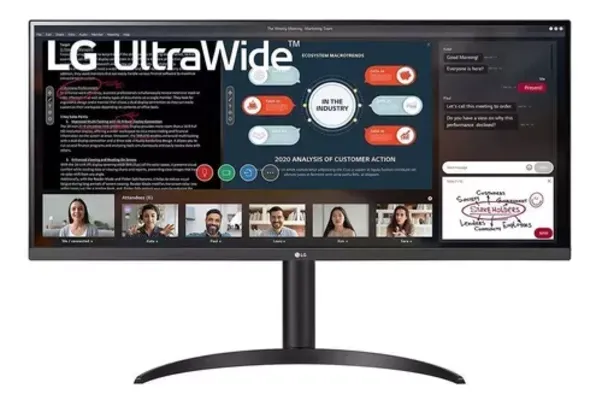 Monitor gamer LG UltraWide 34WP550 LCD 34 preto 100V/240V