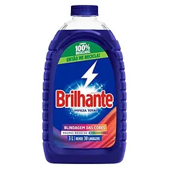 Brilhante Limpeza Total - Lava Roupas Líquido 3L