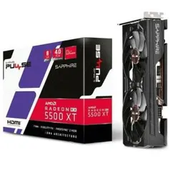 Placa de Vídeo Sapphire Pulse AMD Radeon RX 5500 XT, 8GB