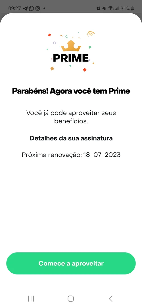 Imagen na descrição da promoção