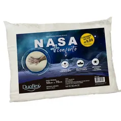 Travesseiro Nasa 100% Poliéster 62x46 Bege Duoflex