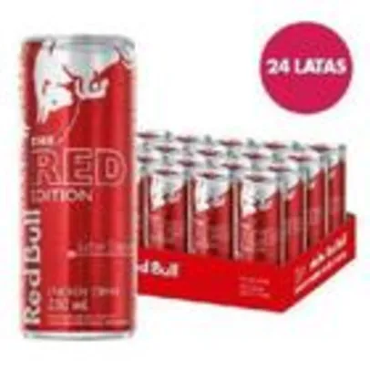 Energético Red Bull Red Edition 250ml (24 unidades)