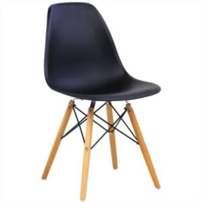 Cadeira tipo Eames Pé de Madeira - $119