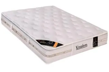 Colchão Castor Kingdom Aloe Vera Pocket Casal Bege 32x138x188 | R$3.932