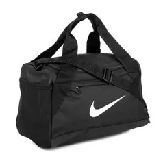 Mala Nike Brasilia Small Duff - Preto e Branco - R$75