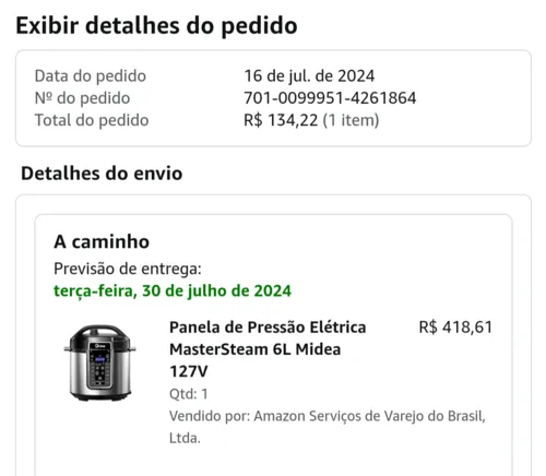 Imagen na descrição da promoção