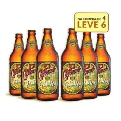 [Emporio da Cerveja] Kit Colorado Cauim 600ML - Na Compra de 4, Leve 6 Garrafas por R$ 60
