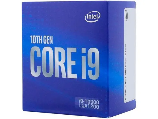 Processador Intel Core i9 10900 2.80GHz - 5.20GHz Turbo 20MB | R$2461