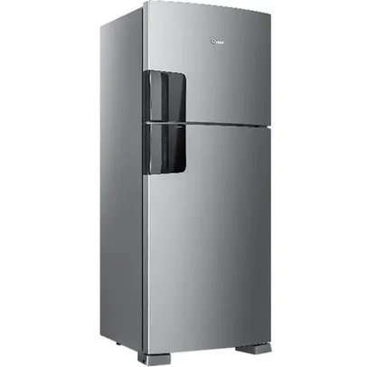 Geladeira Consul Frost Free Duplex CRM50 410L Espaço Flex Inox com Controle Interno de Temperatura - 220v