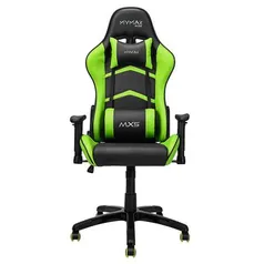 Cadeira Gamer MX5 Giratoria Preto/Verde - MYMAX