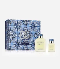 Perfume Coffret Dolce Gabbana Ligth Blue Pour Homme Eau de Toilette 125ml + Ligth Blue Pour Homme Eau de Toilette 40ml KIT