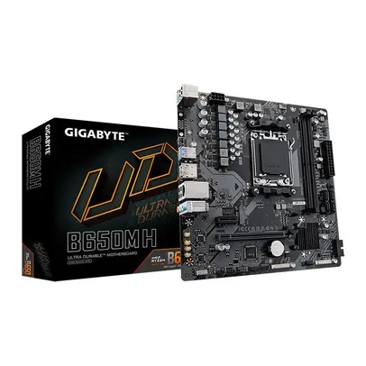 Placa Mãe Gigabyte B650M H, socket AMD AM5