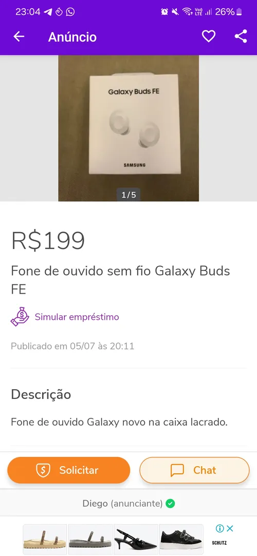 Imagen na descrição da promoção