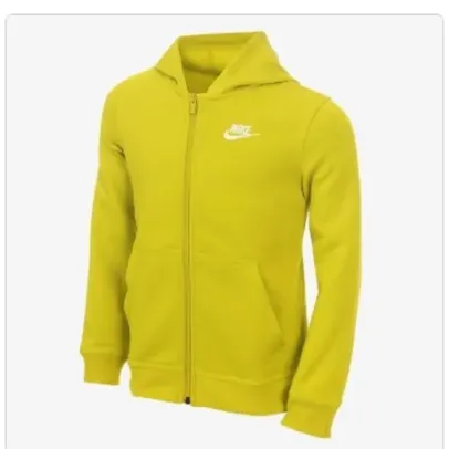 Jaqueta com Capuz Nike Sportswear Club - Infantil