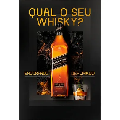 Whisky Johnnie Walker Black Label - 1L