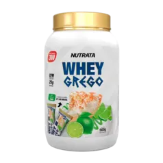 WHEY GREGO 900G NUTRATA Torta DE Limao Nutrata