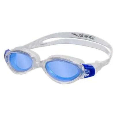 Saindo por R$ 41: Óculos Tecnoflex Para Natação Transparente Azul Speedo | R$41 | Pelando